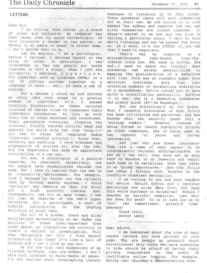 hector leary in the dailychronicle